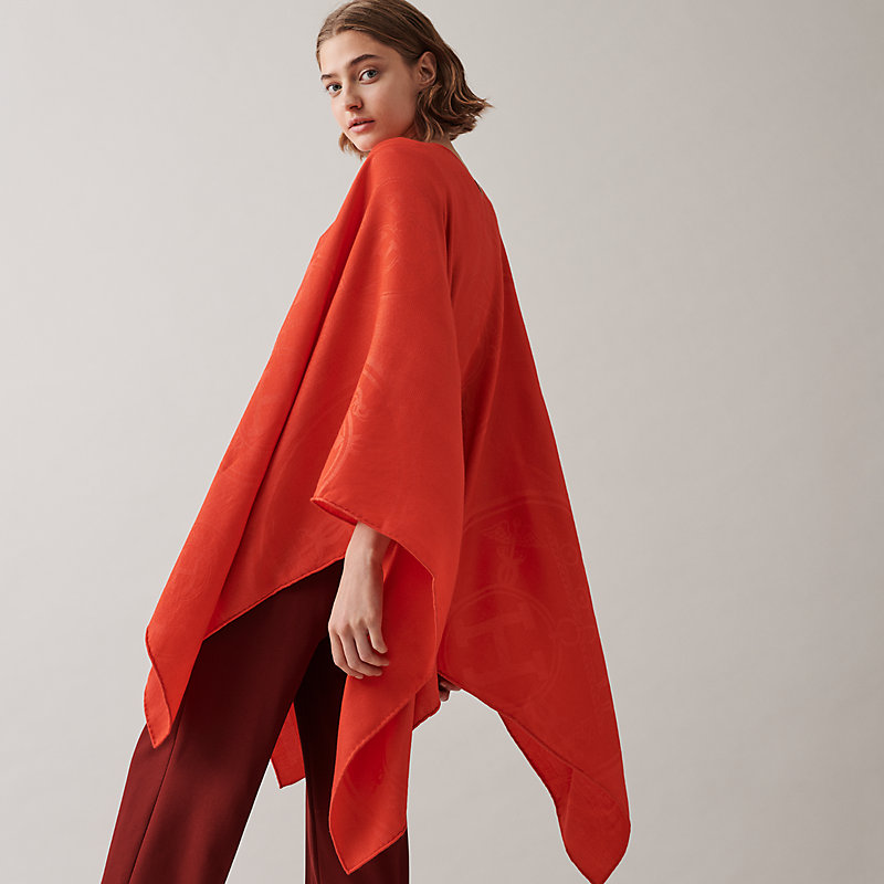 【こなれ感が一際UP】HERMES★Poncho New Libris New Libris poncho | Hermès Belgium